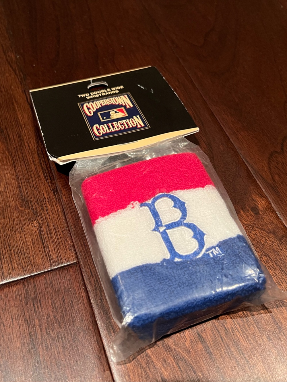 For Bare Feet Cooperstown Collection Wristband (Boston Red Sox)